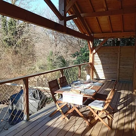 Wooden With Garden Apartment Vielle-Saint-Girons