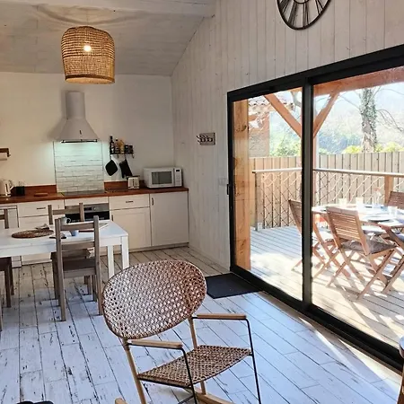 Apartment Wooden With Garden Vielle-Saint-Girons